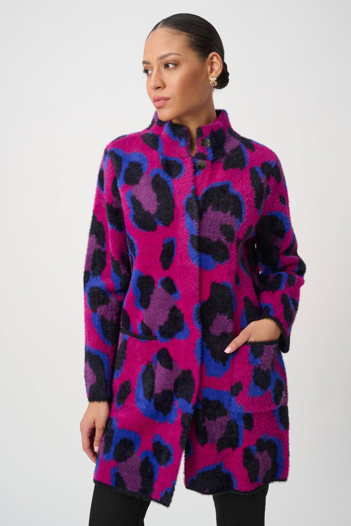 Animal Print Coat