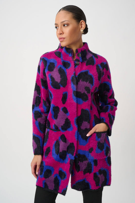 Animal Print Coat