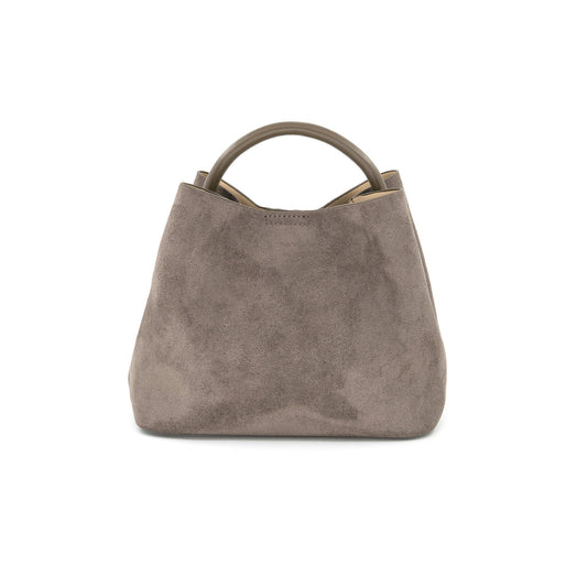 Suede Lucia Bag | Taupe