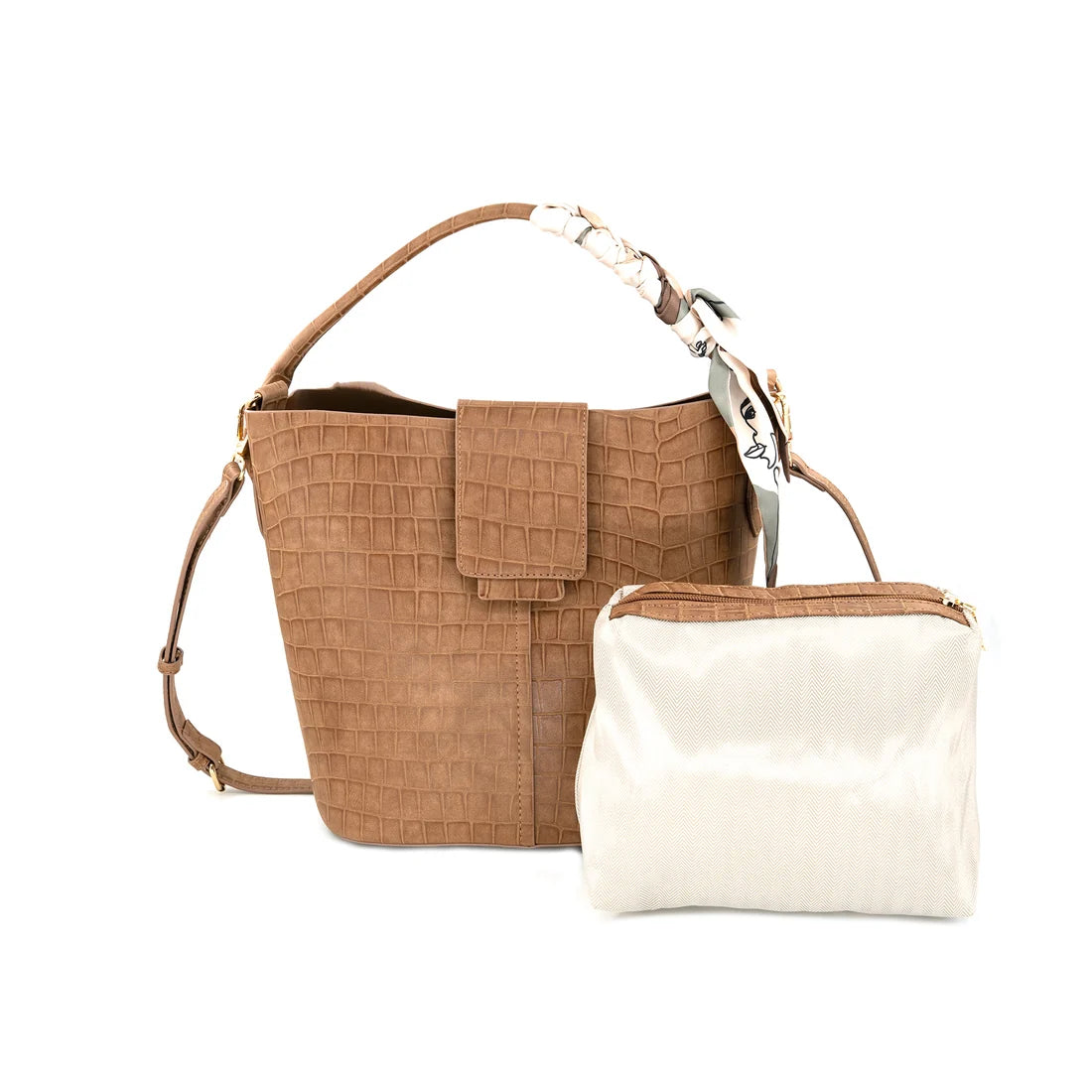 Lucia L Bag | Brown