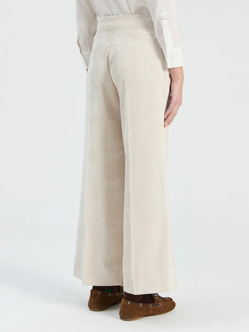 Cream Corduroy Pant