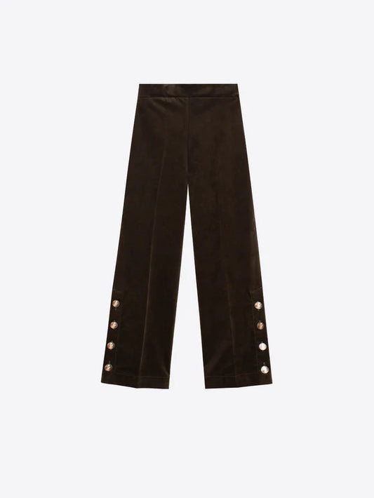 Velvet Trousers | Verde