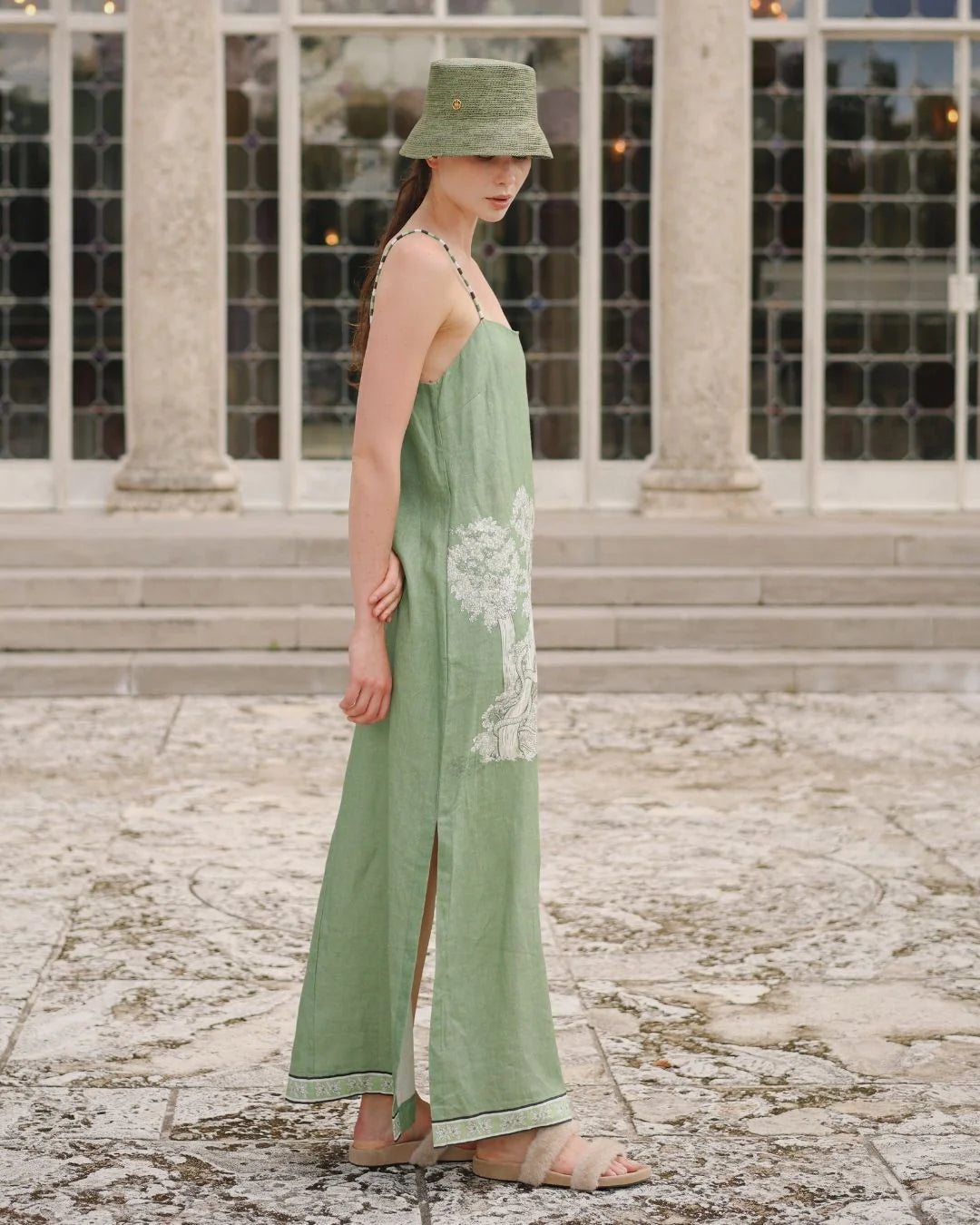 Long Dress | Africa Green