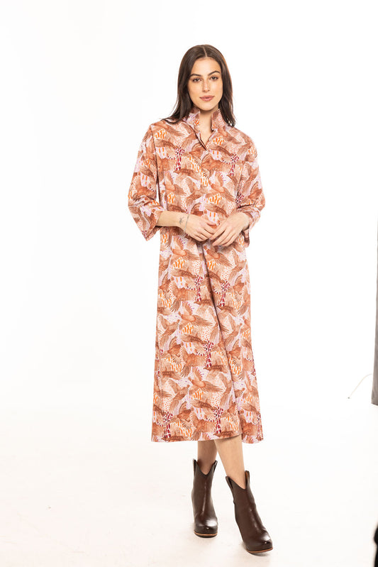 Grace Dress | Pheasant Bouquet