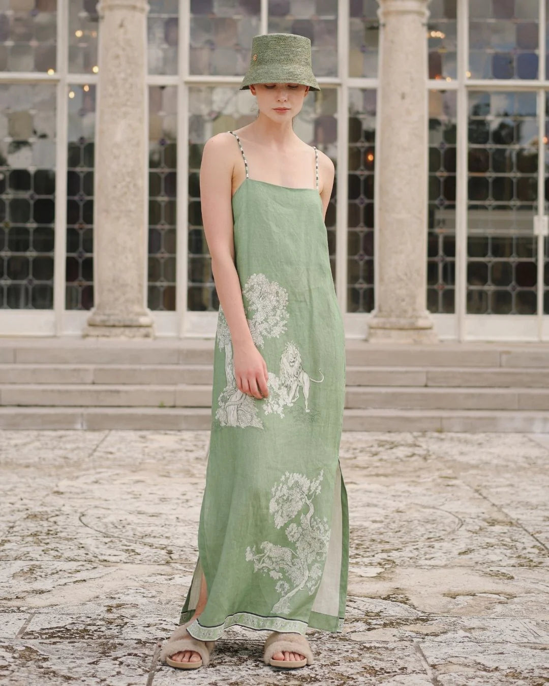 Long Dress | Africa Green