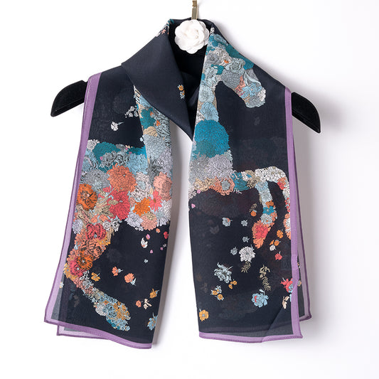 Floral Horse Scarf