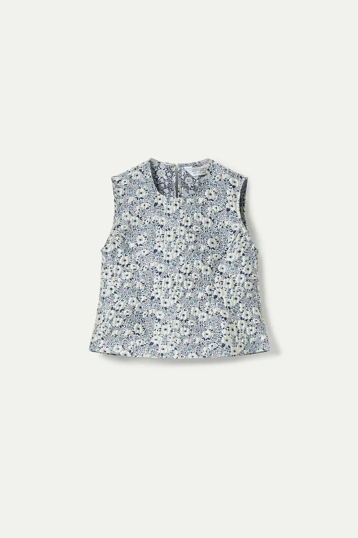 Jacquard Flower Top