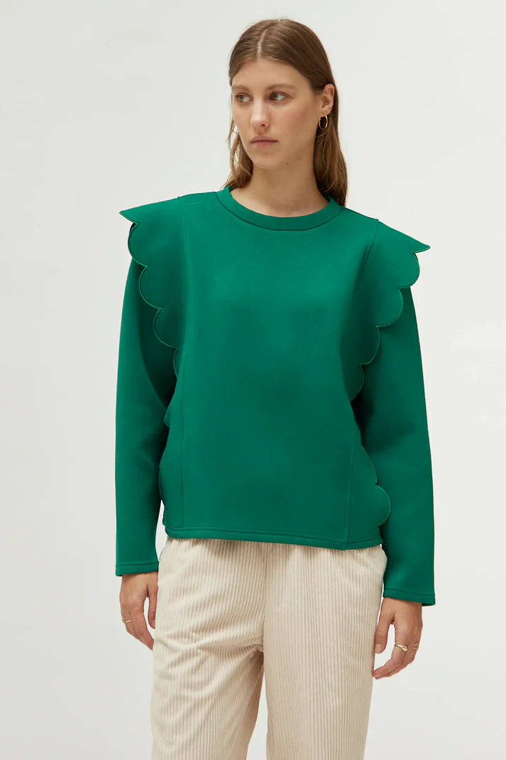 Scallop Sweatshirt