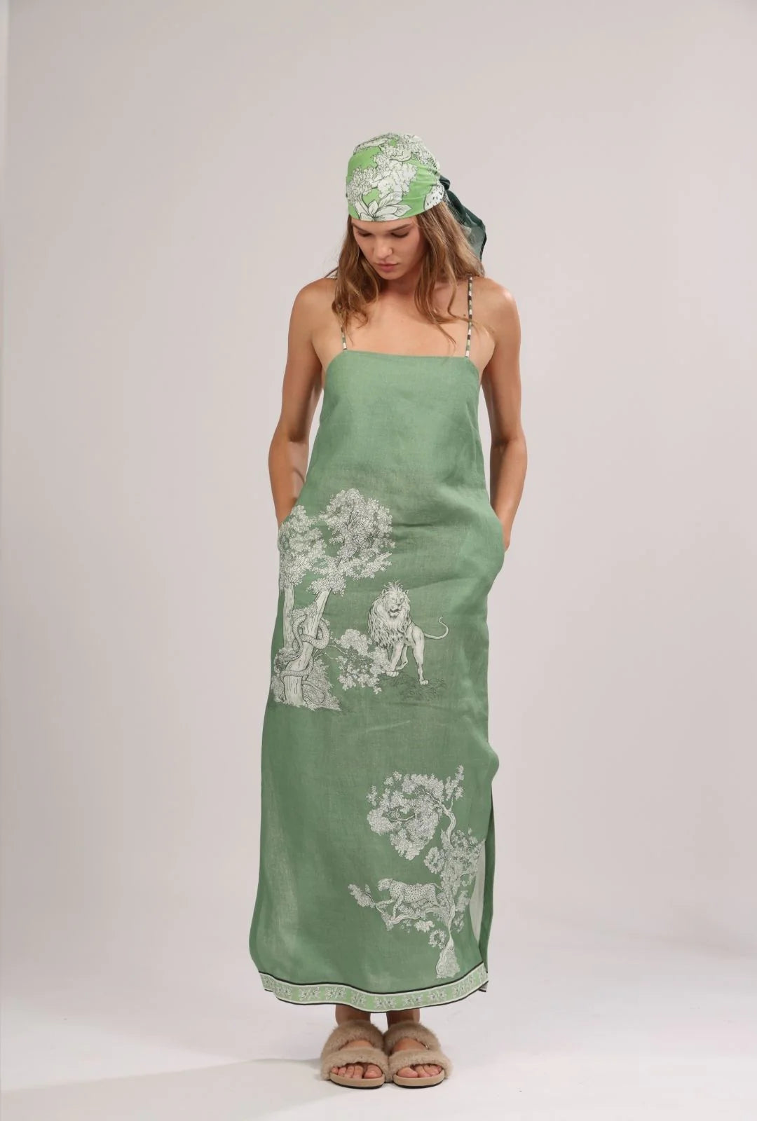 Long Dress | Africa Green