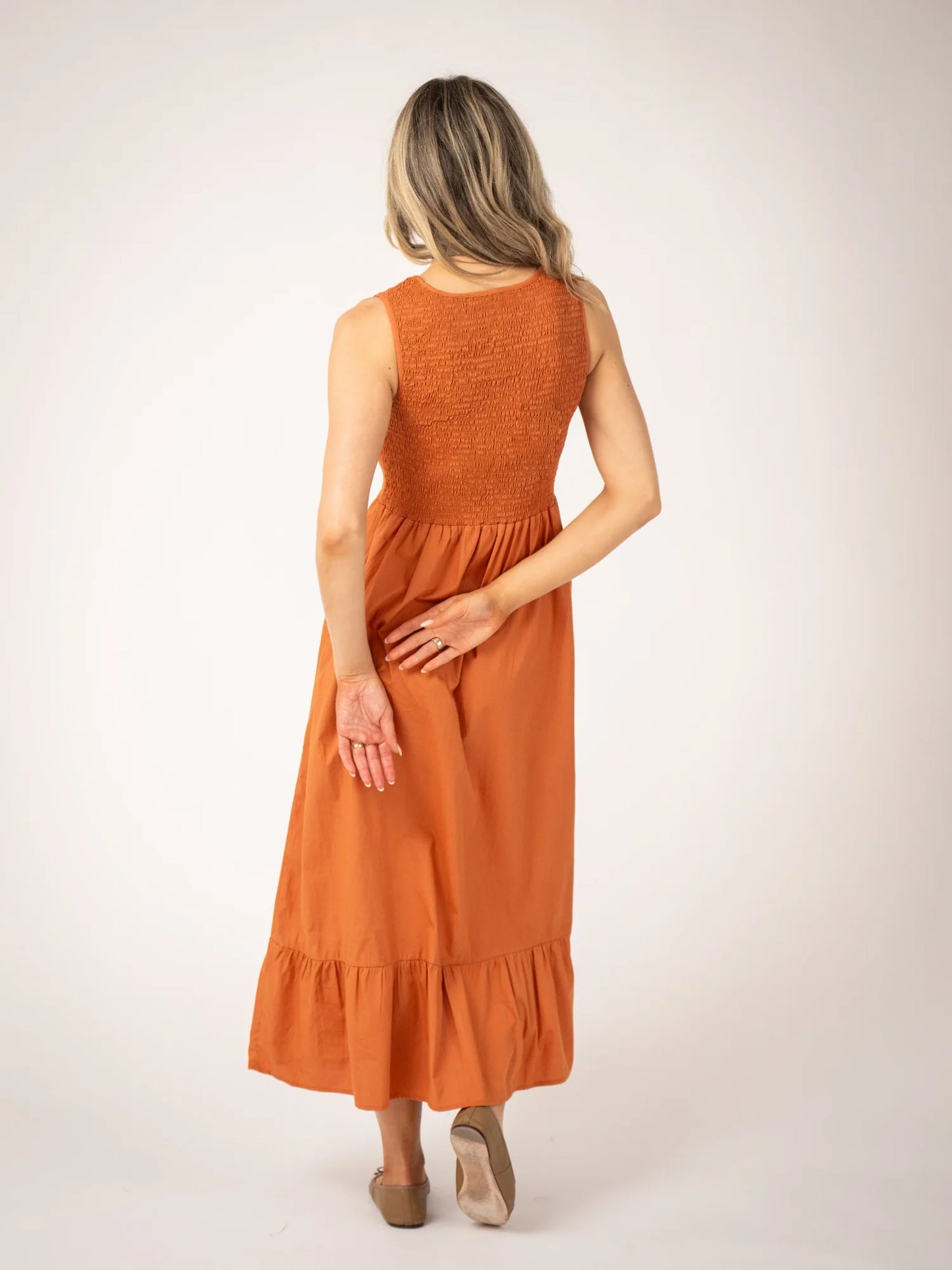 Margot Dress | Persimmon