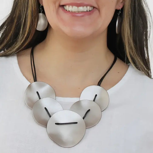 Silver Drift Necklace