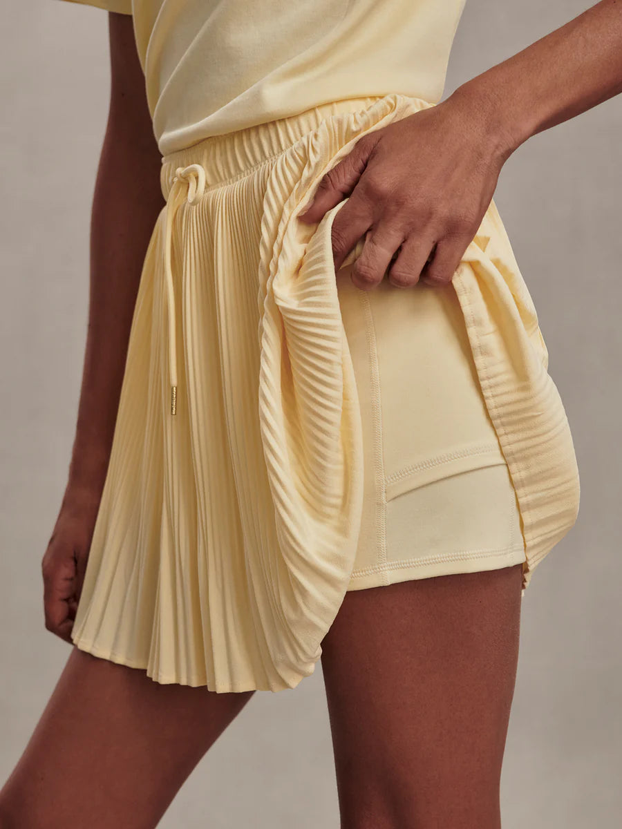 Davina High Rise Skort | Anise Flower