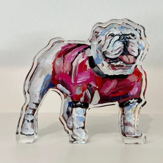 Mini Acrylic Bulldog