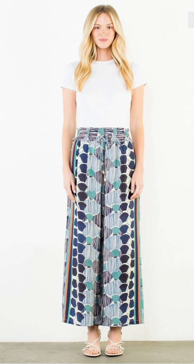 Pattern Full Leg Pant