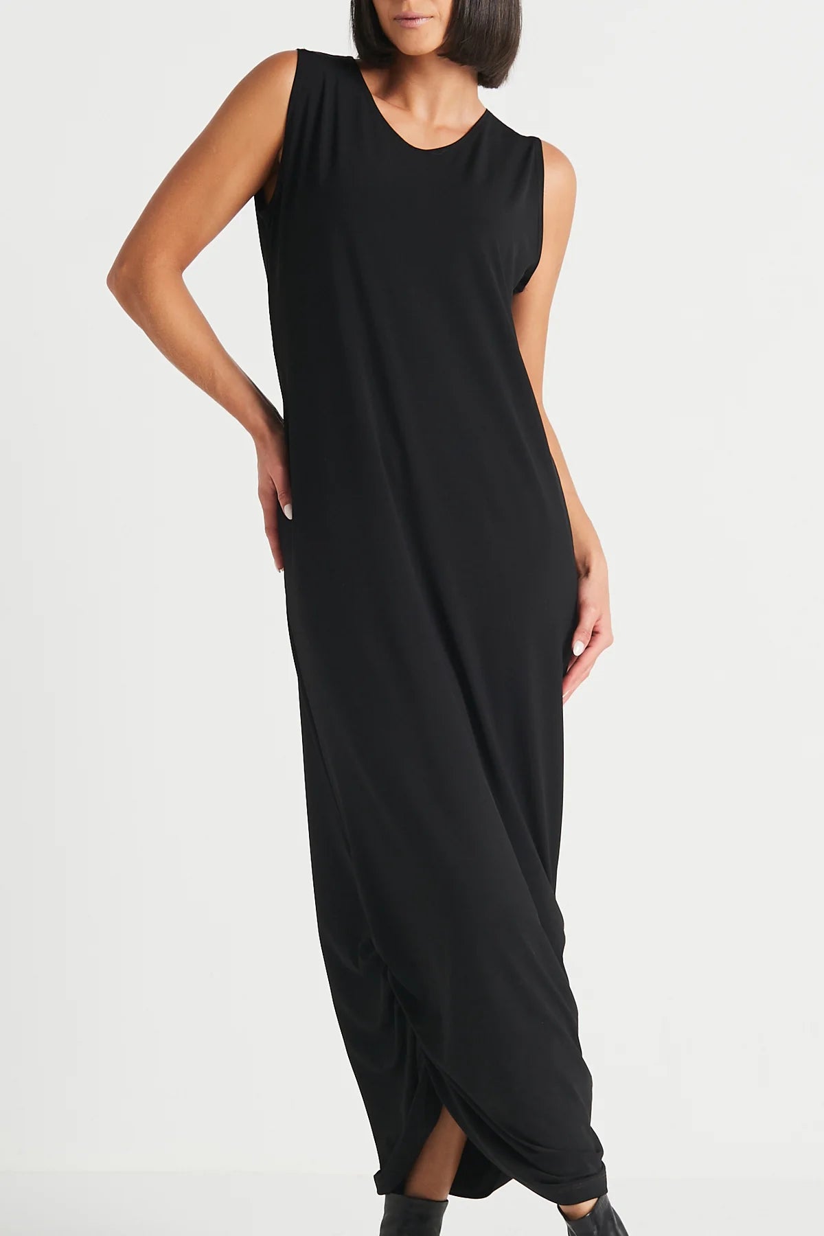 Rouched Dress | Black