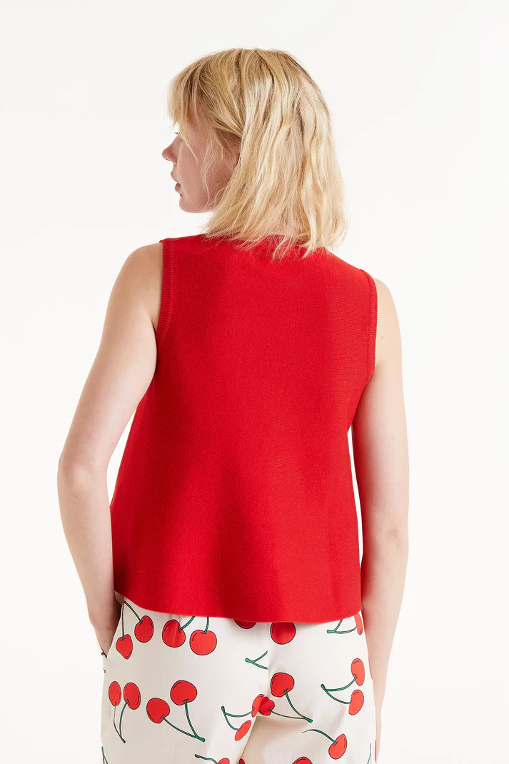 A-Line Knit | Red