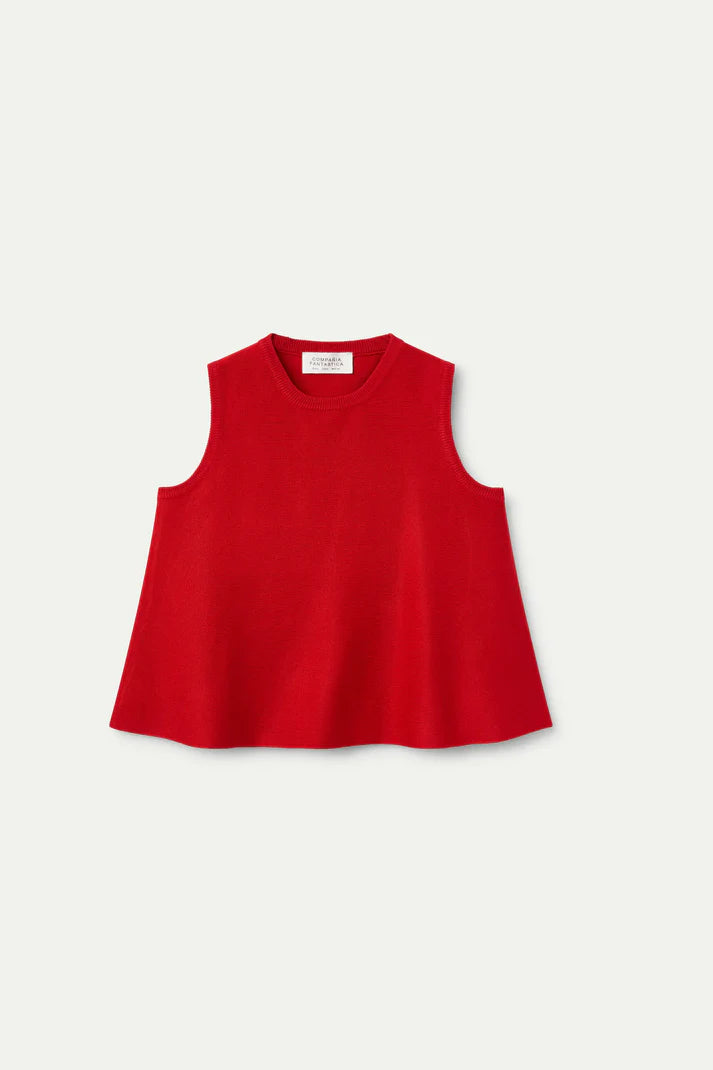 A-Line Knit | Red