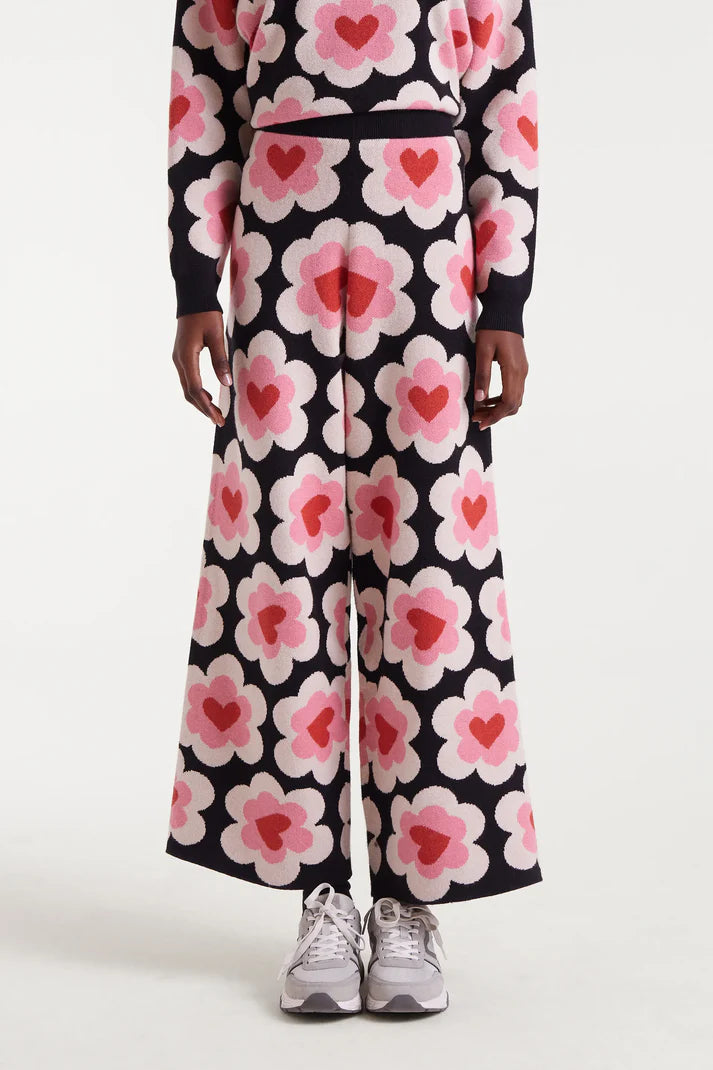 Sweet Heart Knit Trouser