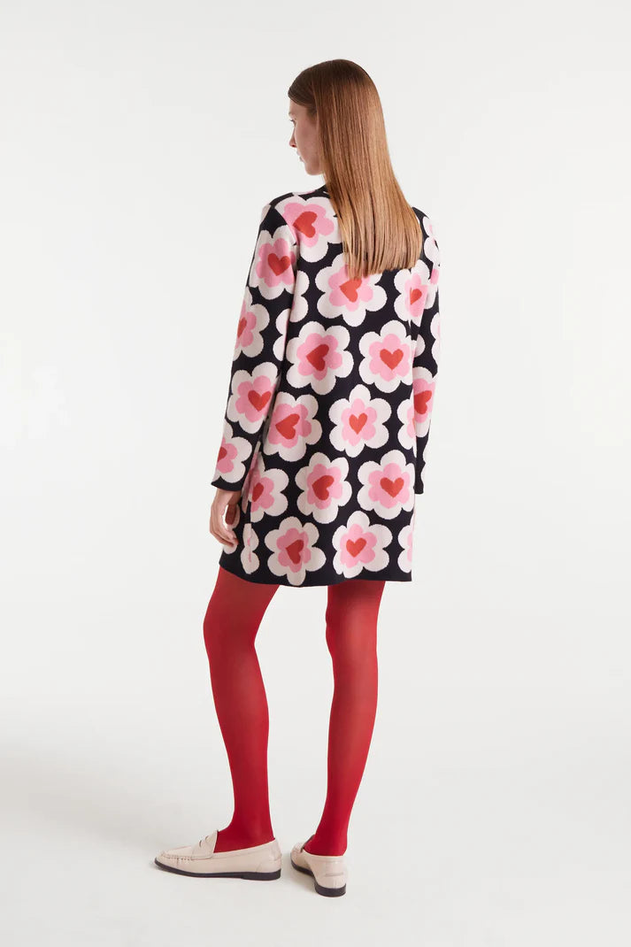 Sweet Heart Print Dress