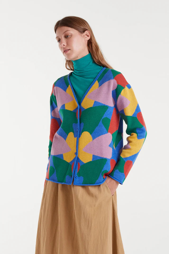 Cupid Print Cardi
