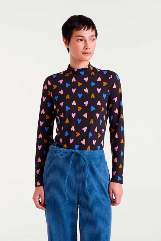 Hearts Turtleneck