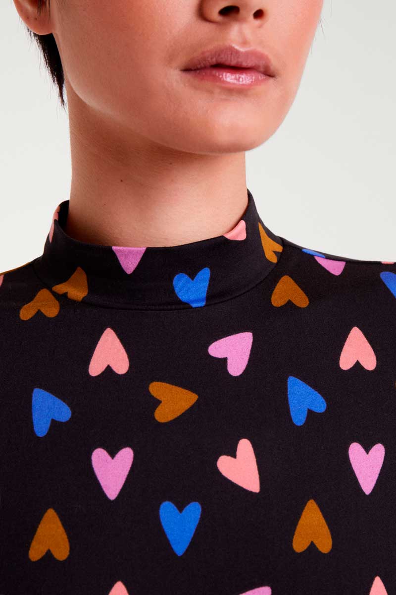 Hearts Turtleneck