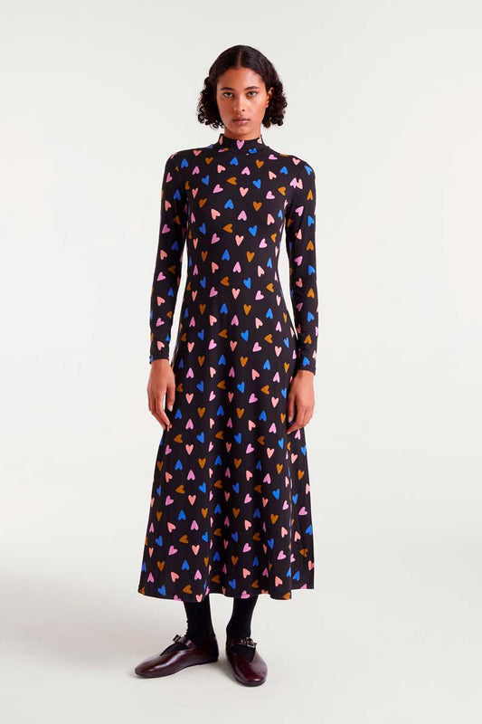 Hearts Maxi Dress