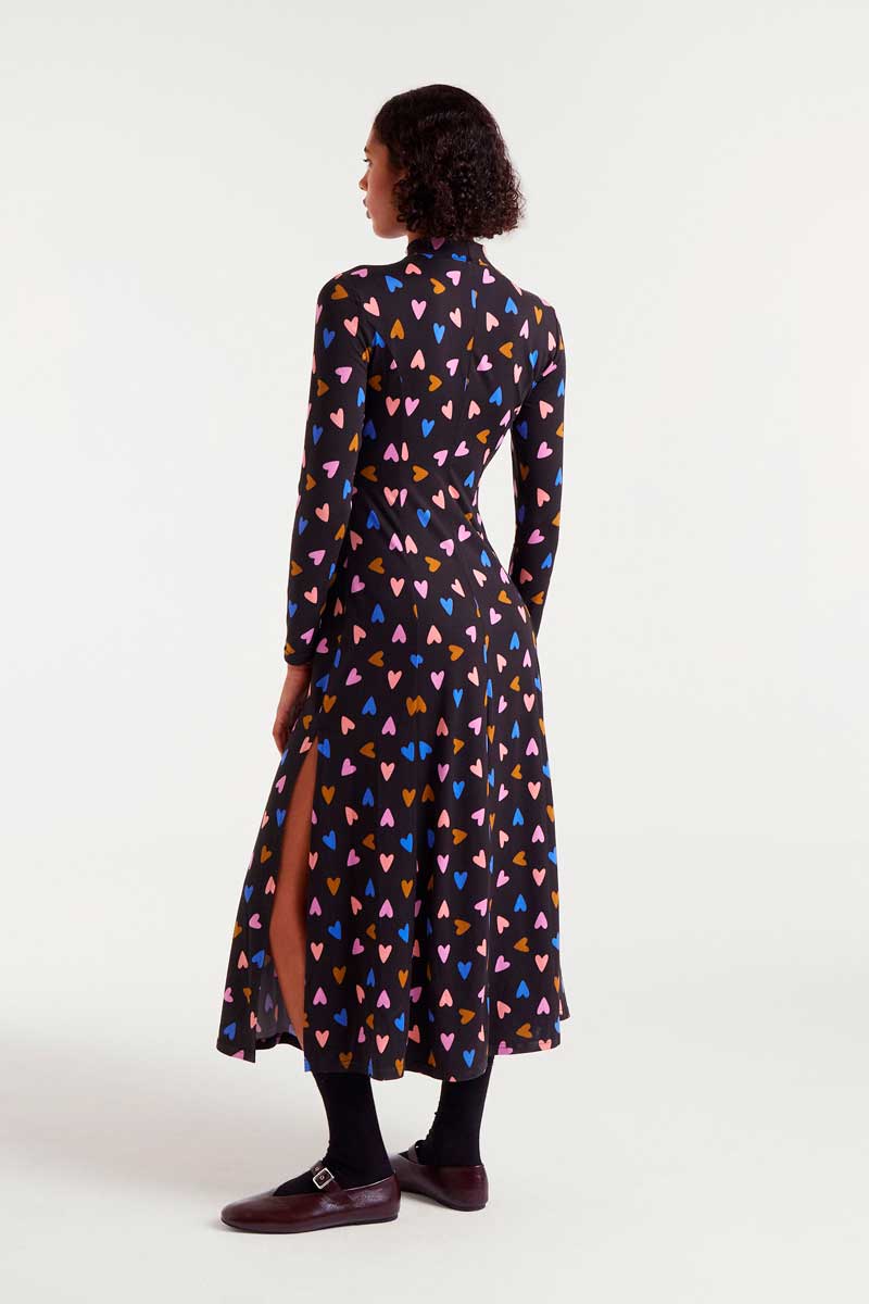 Hearts Maxi Dress