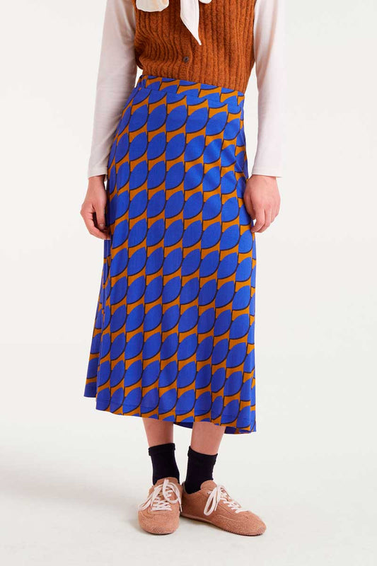 Print Midi Skirt