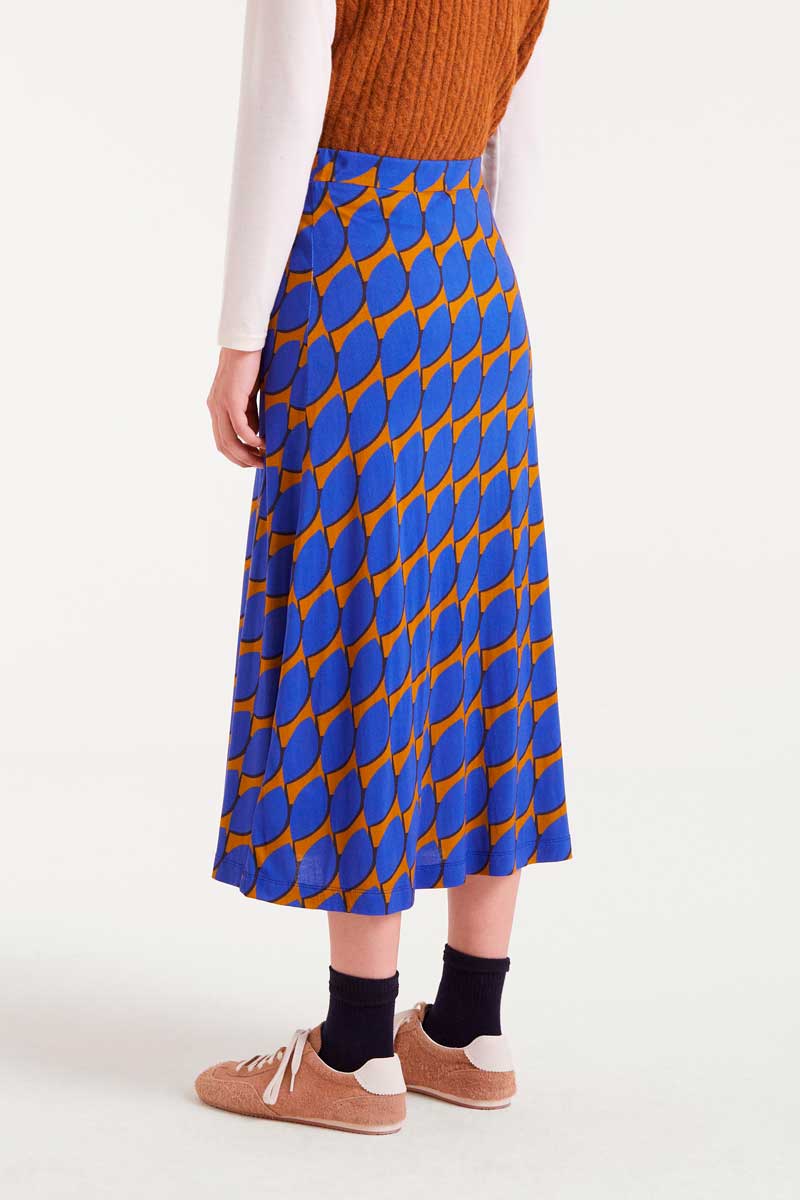 Print Midi Skirt