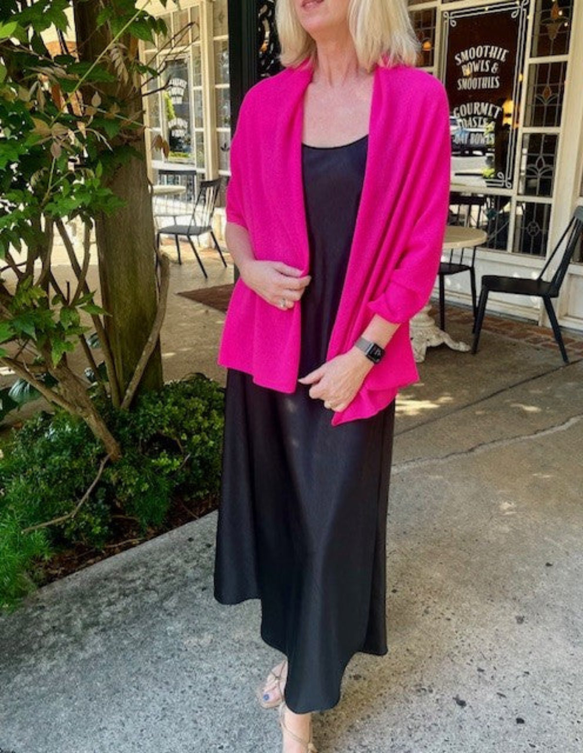 Cashmere Scarf | Shocking Pink