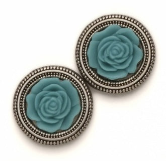 Rose Magnet | Turquoise