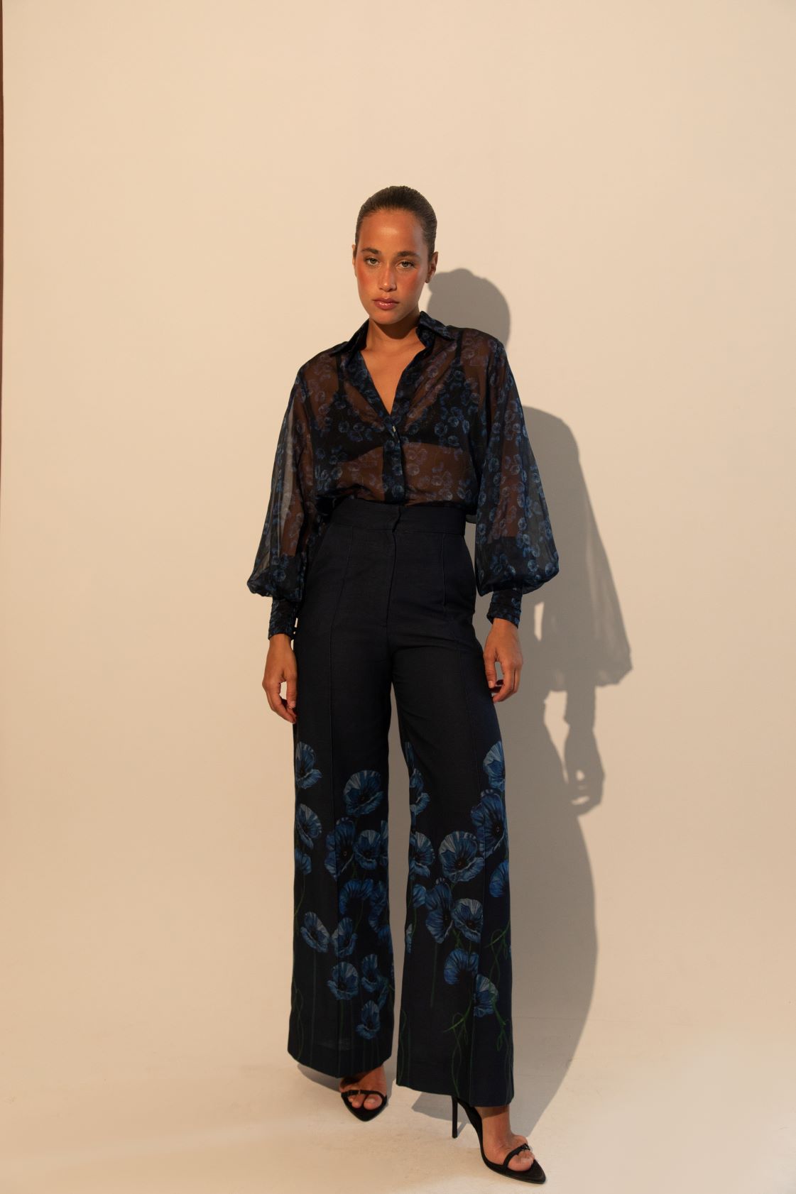 Emma Blouse | Dark Blue