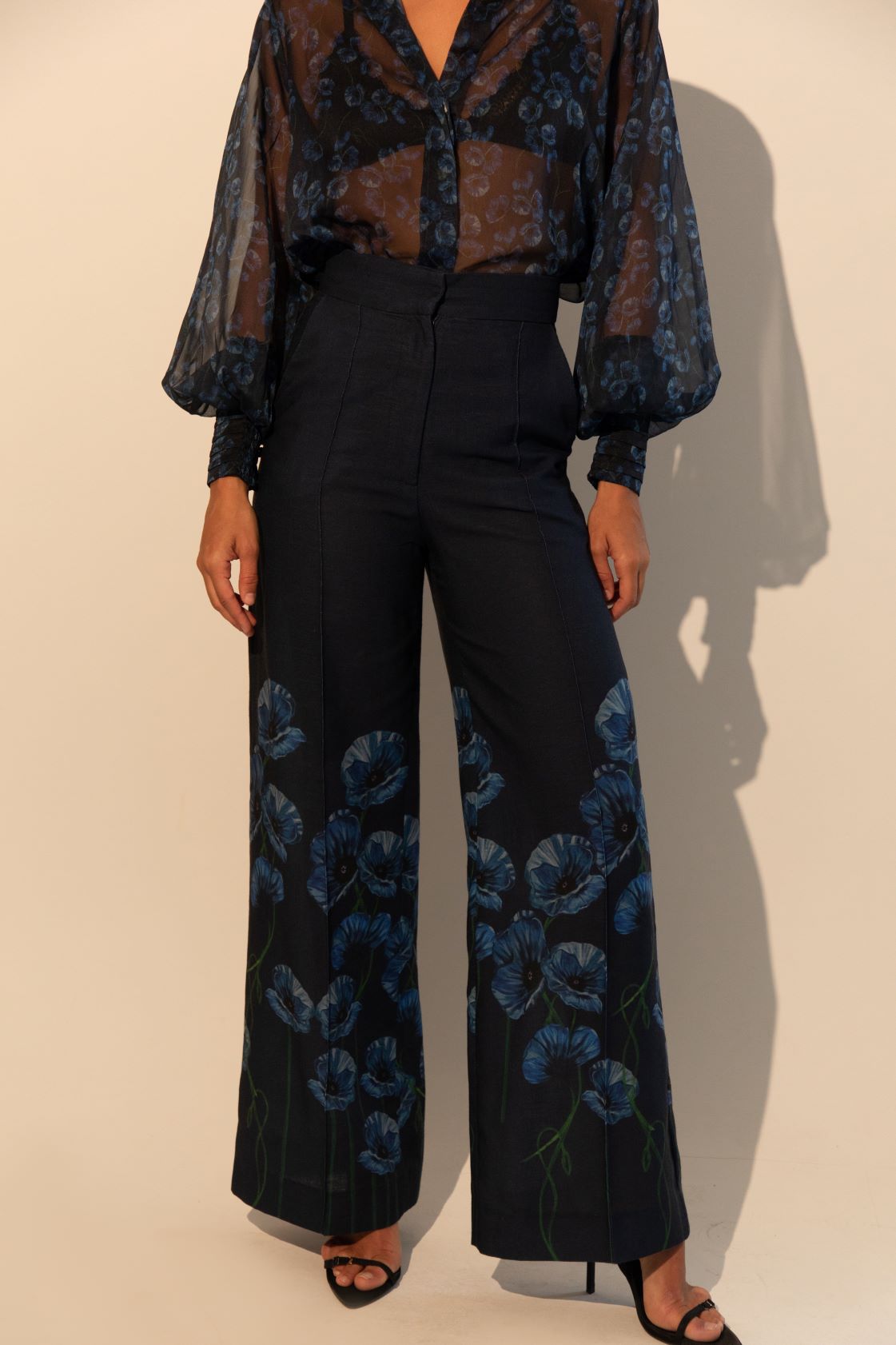 Palazzo Pant | Dark Blue