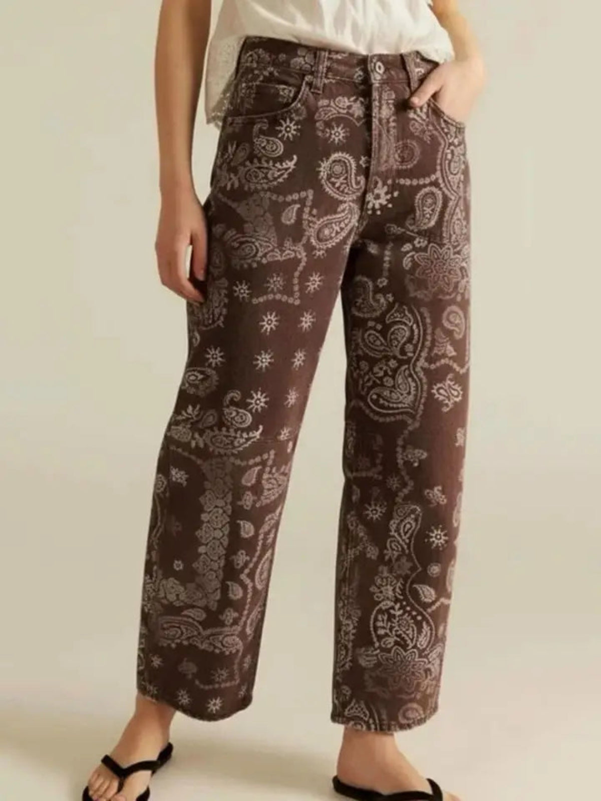 Paisley Wide Leg