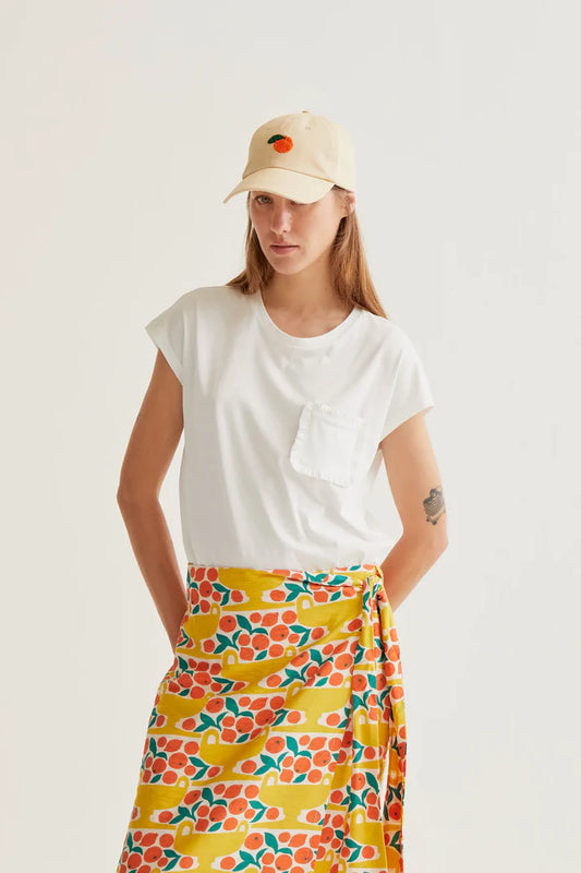 Ruffle Pocket Tee