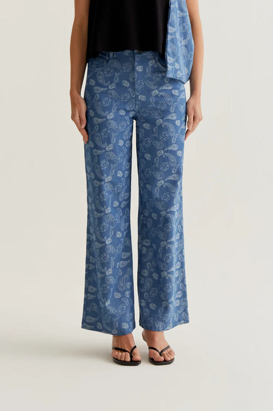 Paisley Print Jean