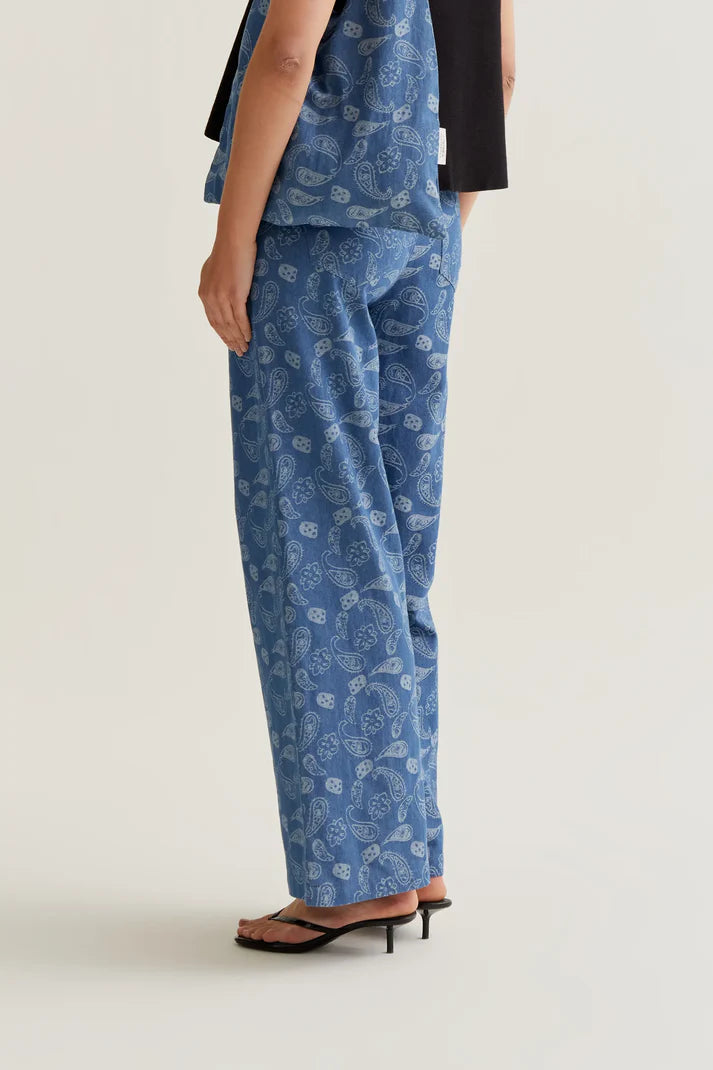 Paisley Print Jean