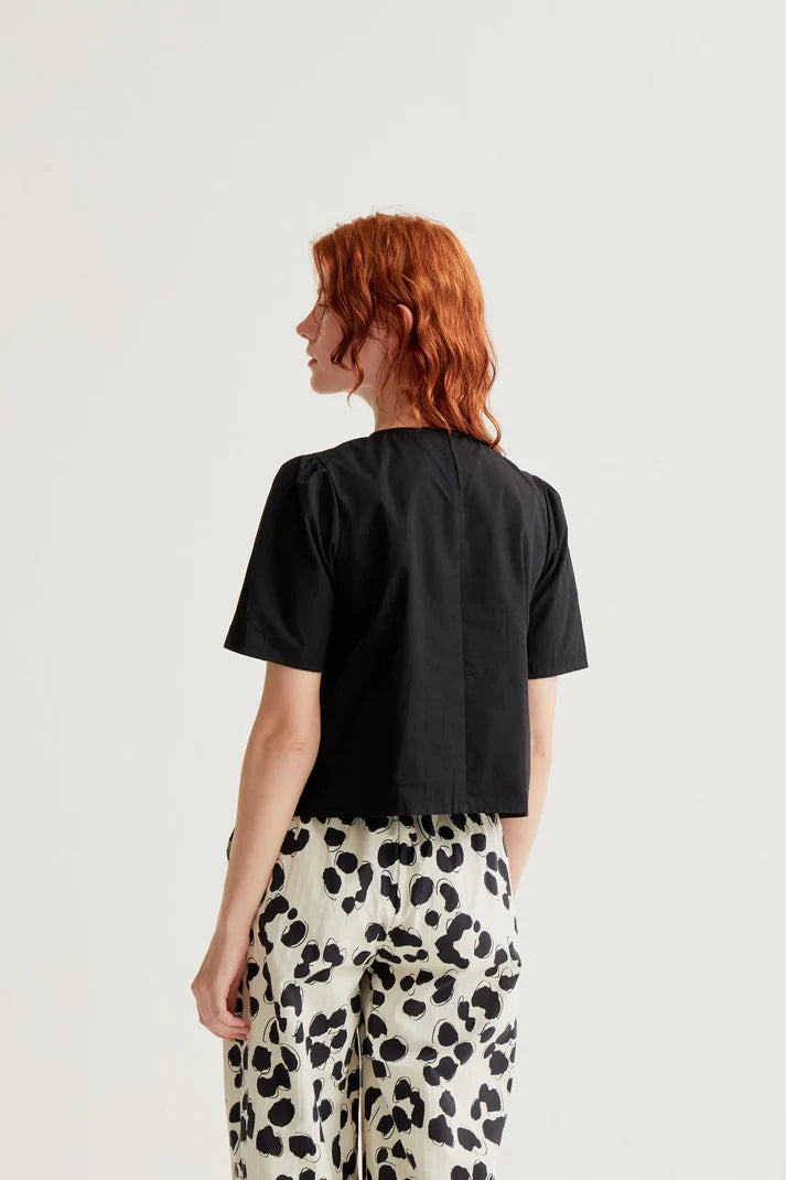 Heart Button Blouse