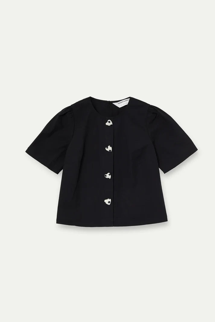 Heart Button Blouse