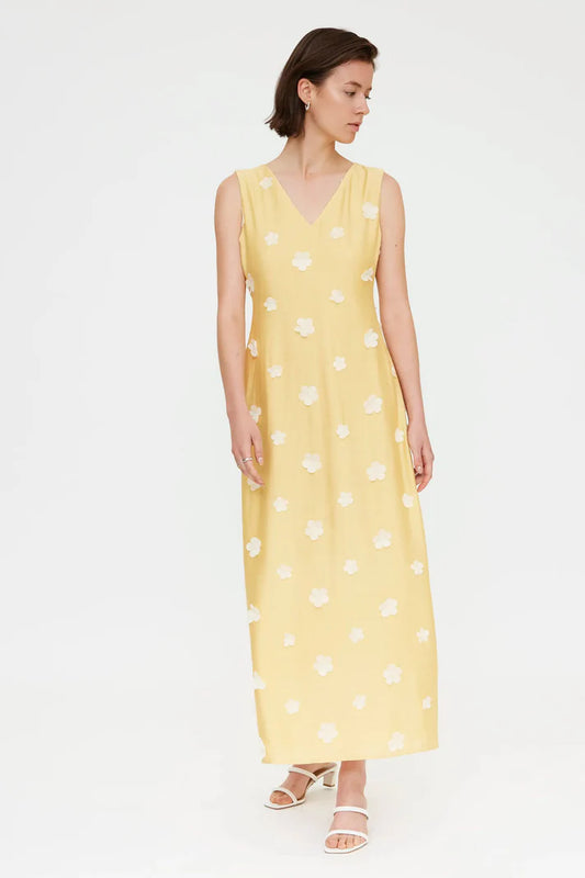 Yellow Flower Dress