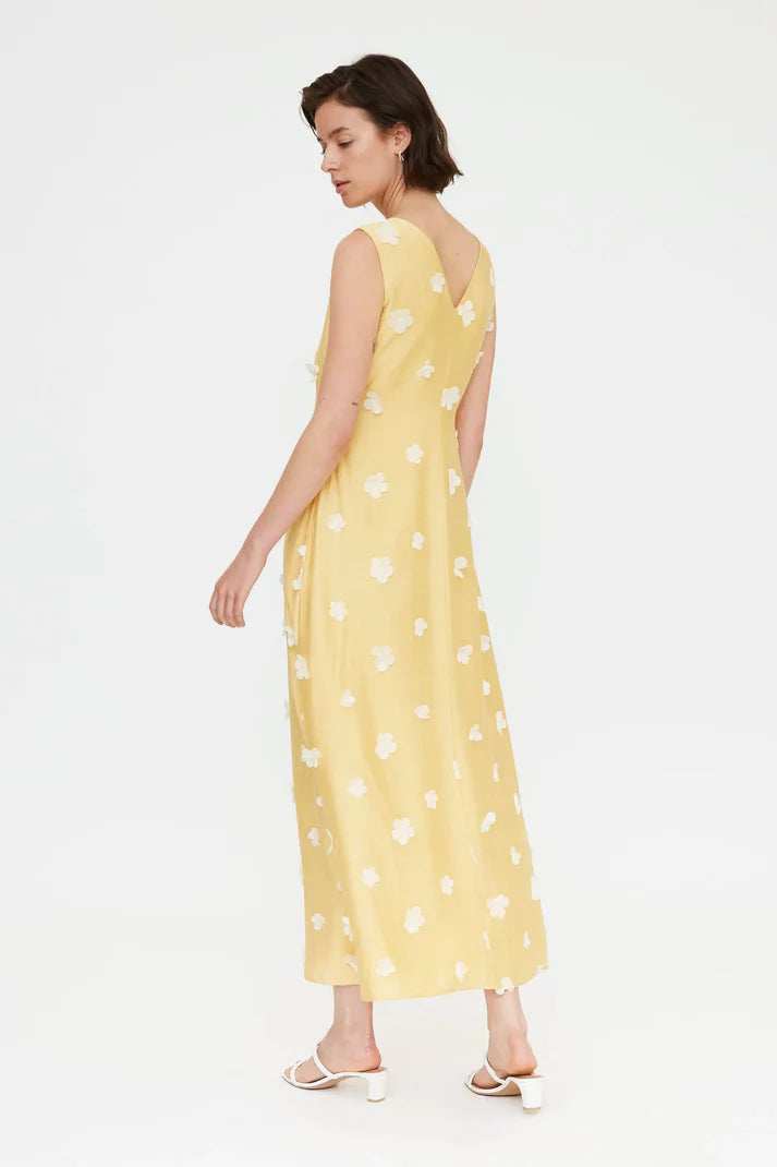 Yellow Flower Dress