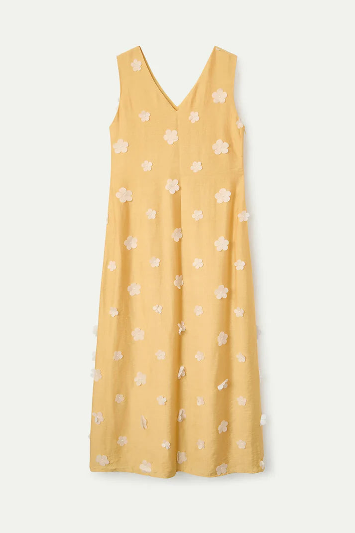 Yellow Flower Dress