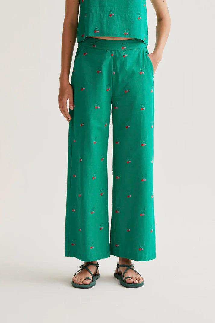 Cherry Print Pant