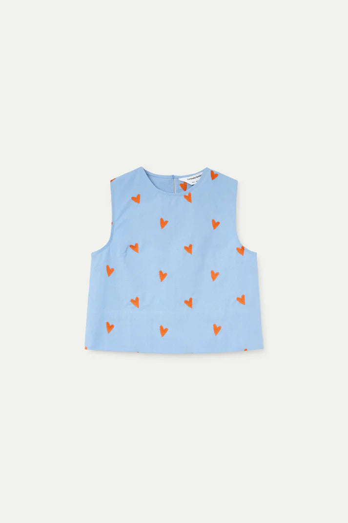 Heart Print Top