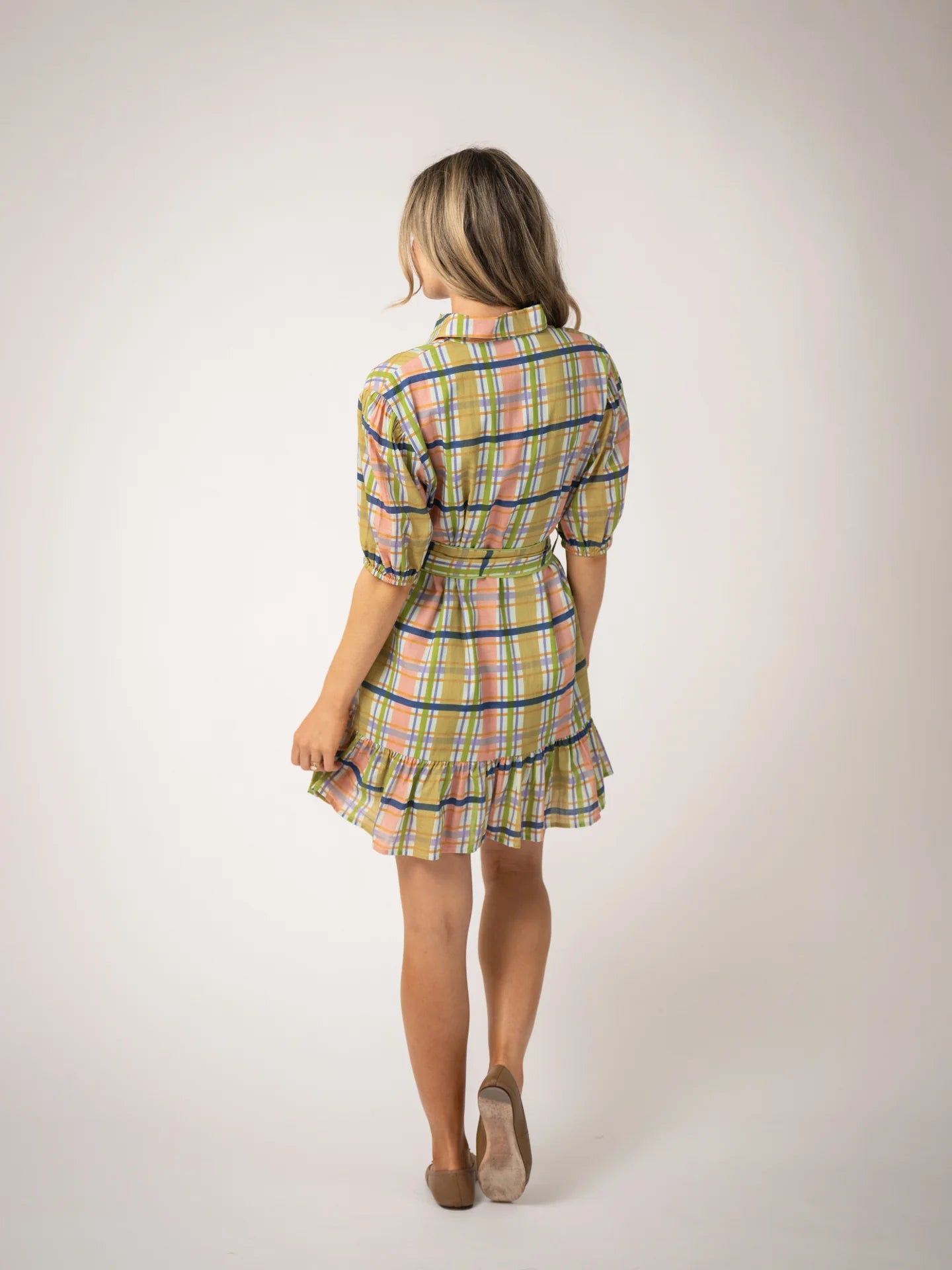 Monica Dress | Camden Plaid