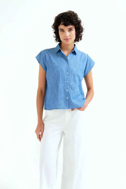 Chambray Blouse