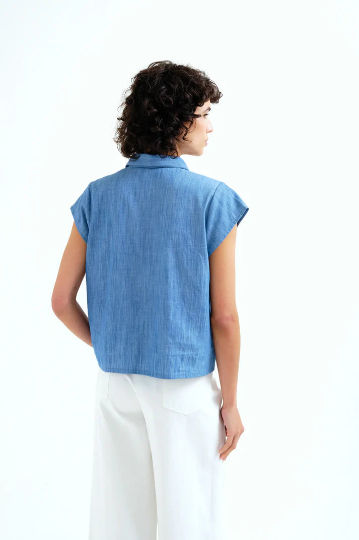 Chambray Blouse
