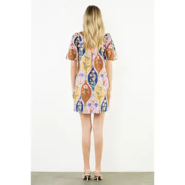 Floral Puff Sleeve Dress