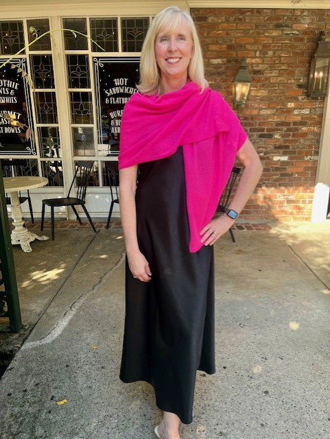 Cashmere Scarf | Shocking Pink